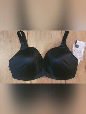 Bravado Designs Bliss Nursing Bra Black 36DDD(F) NWT Wire-Free T-Shirt Bra